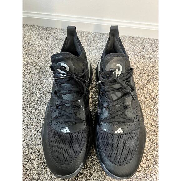 Adidas Mahomes 2 Impact FLX training black silver boost men's size 12.5 - Picture 4 of 9